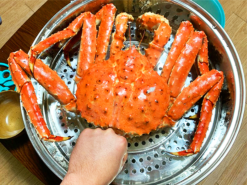 4월12일 금요일 도착! 러시아대게 선어자숙 올해최저가 및 가성비 자숙 킹크랩싯가 늦으면 품절됩니다. - kakaoTV 4월12일 금요일 도착!... 