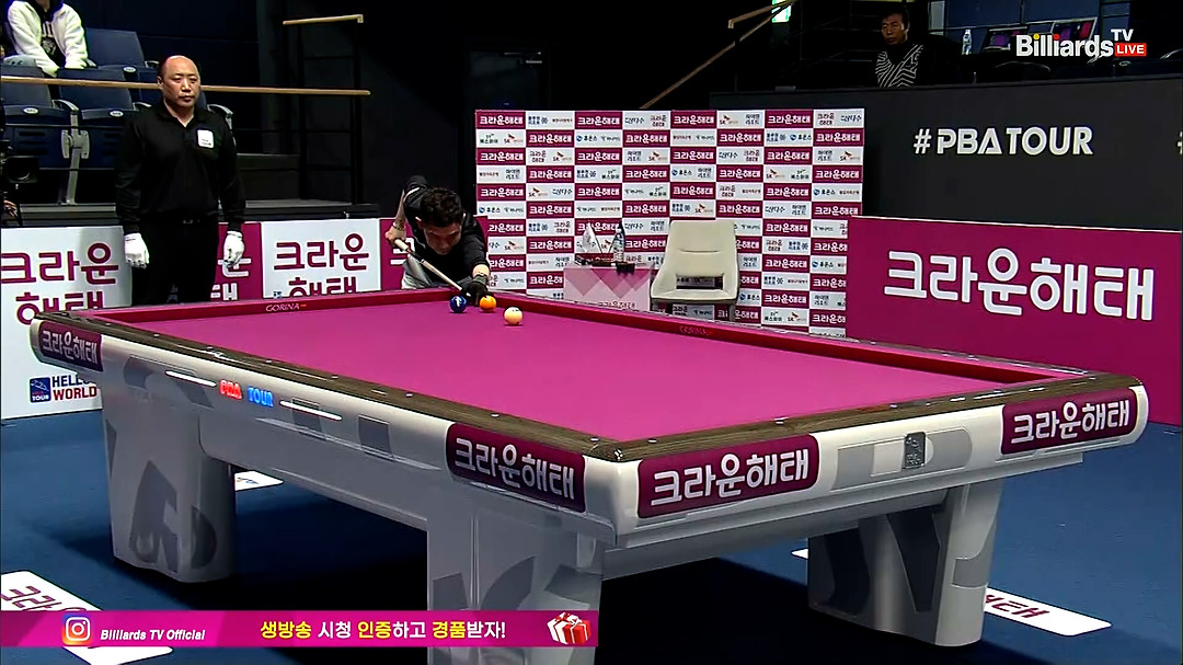 감찾은 정겹섭!!2세트 초구 5득점 하이런[크라운해태 PBA챔피언십 2024] - kakaoTV 감찾은 정겹섭!!2세트 초구 5득점 하이런[크라운해태... 