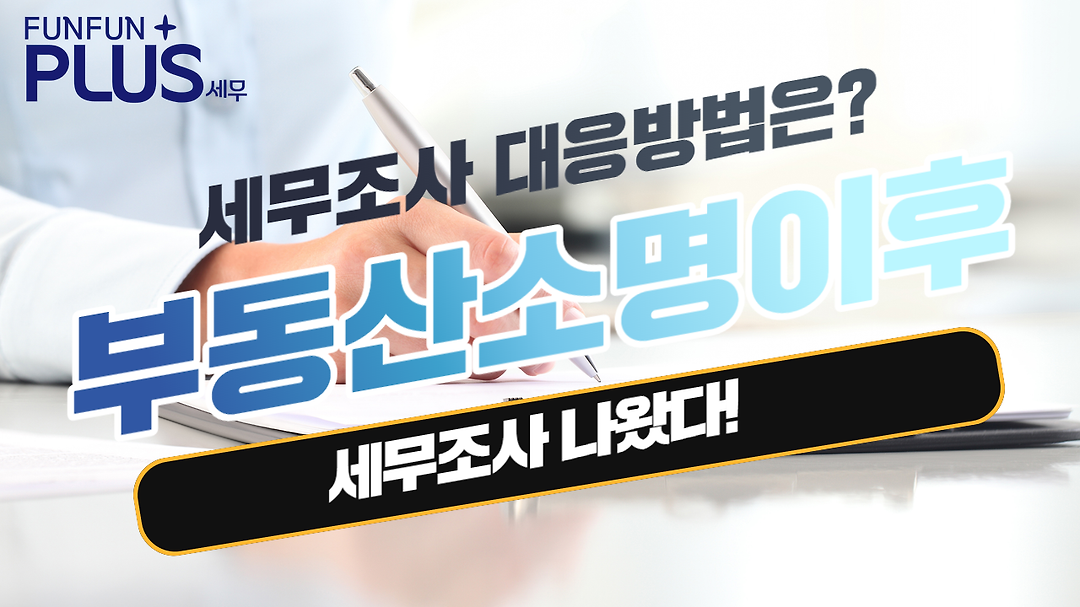 부동사 소명 구청소명 국세청세무조사 세무서세무조사 자금출처 차용증 국세청출신세무사 - kakaoTV 부동사 소명 구청소명 국세청세무조사... 