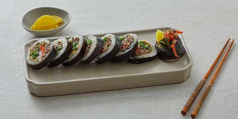 김밥속에단무지