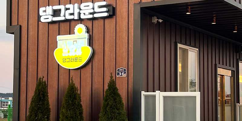 댕그라운드 부산 애견카페