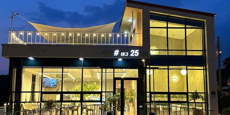 태그25 충청 애견카페