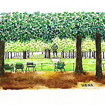 홀로 떠난 유럽을 그리다