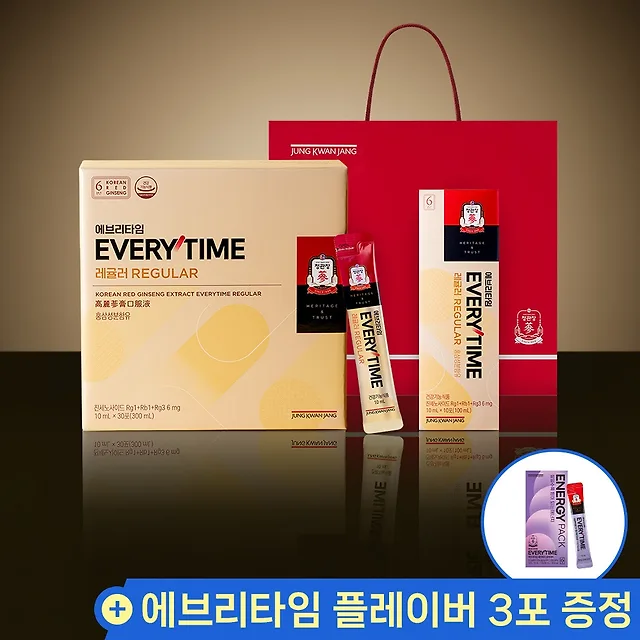 에브리타임 레귤러 10ml x 30포