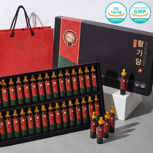 활기담 6년근 홍삼 앰플 30병