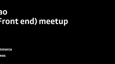 kakao FE(Front end) meetup, 1st