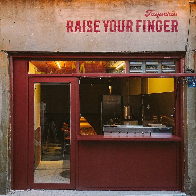 raise your finger