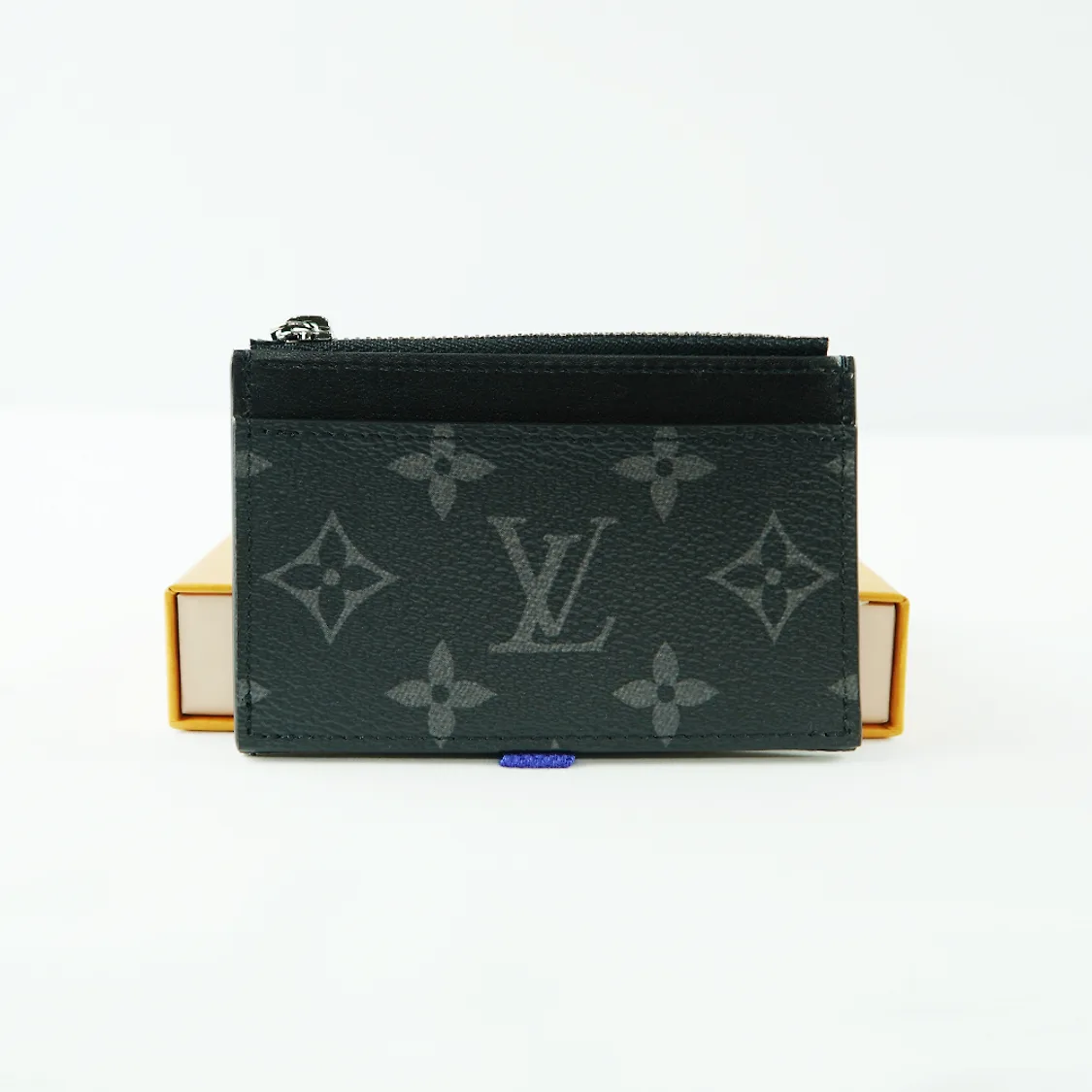 프랑스 원산지] 루이비통 코인 카드홀더 카드지갑 지퍼포켓 블랙 (M82253) | 톡딜
