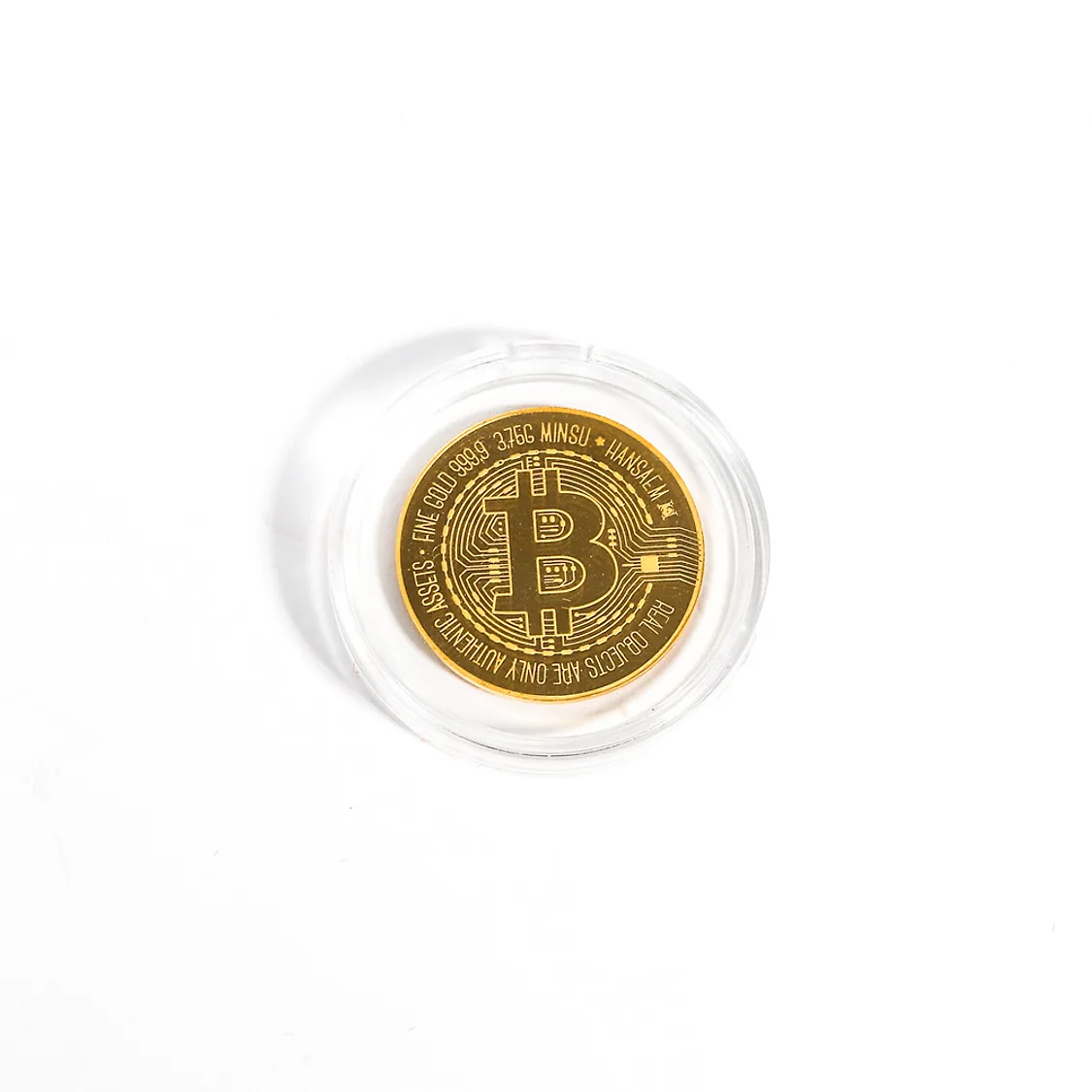 24K 순금 비트코인 골드바 주화 골드 코인 3.75g 선물 금테크 기념품 | 톡딜