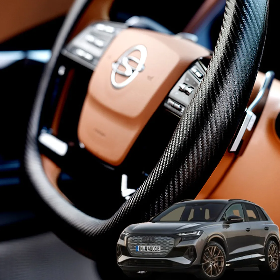 제트비 카본 사각 핸들커버 Q4 e-트론 전용 | 톡딜