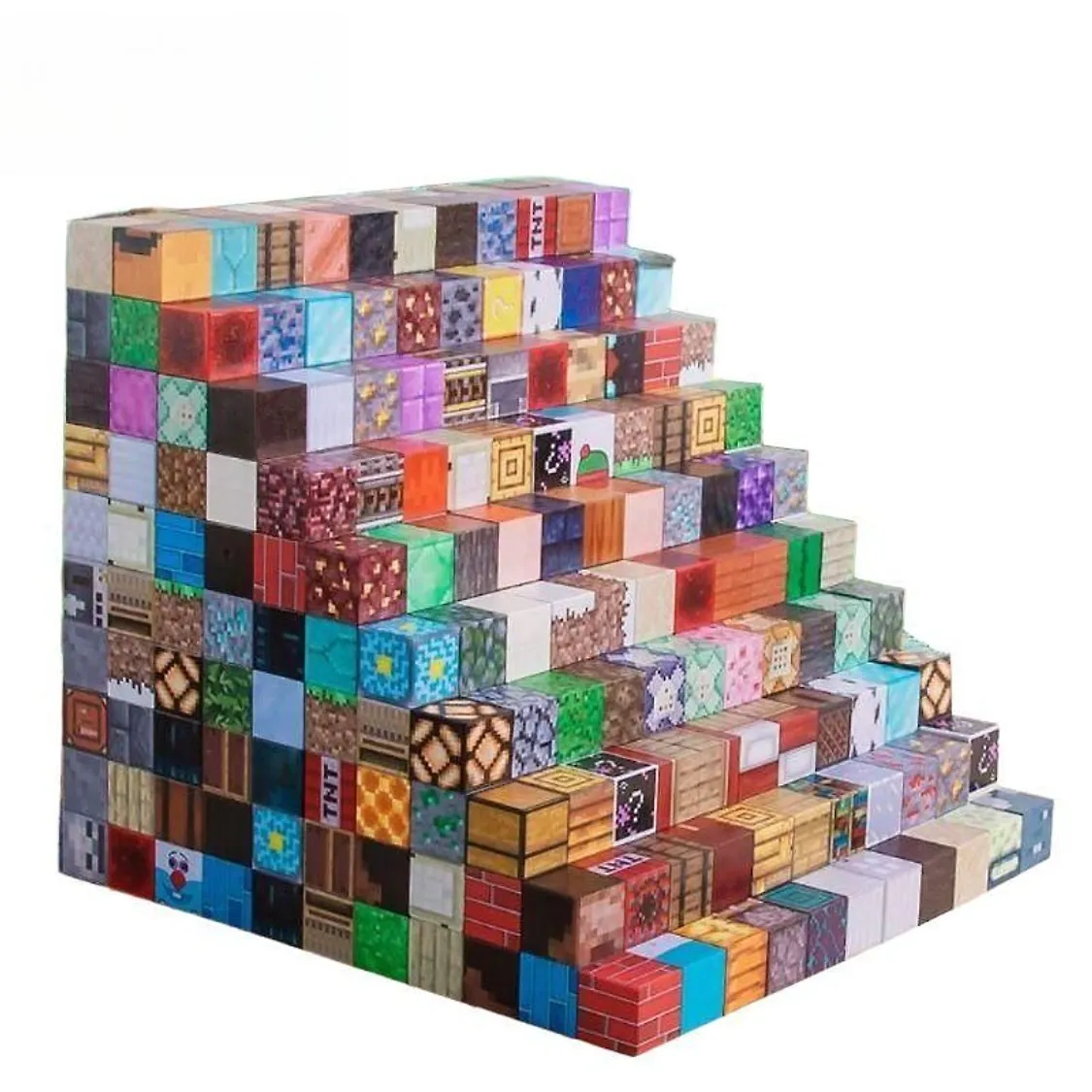 b r 마크 자석블럭 마인크래프트 세트 마그네틱 마인크래프트자석블럭 마크큐브 타일 벽돌 | 톡딜