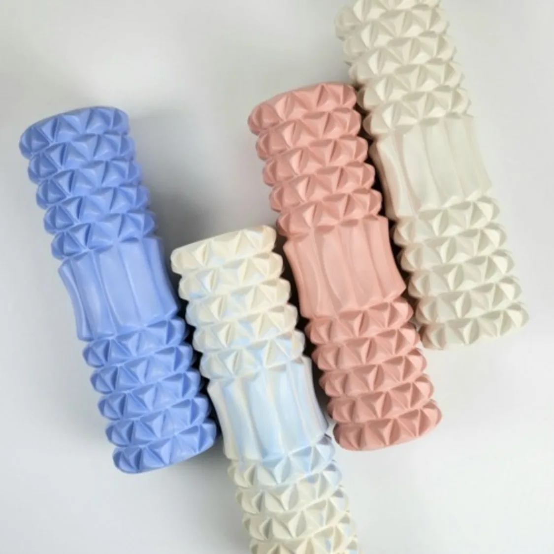 EVA 폼롤러 30cm 돌기 지압 마사지 필라테스 요가 스트레칭 미니 종아리 목 운동 홈트 | 톡딜