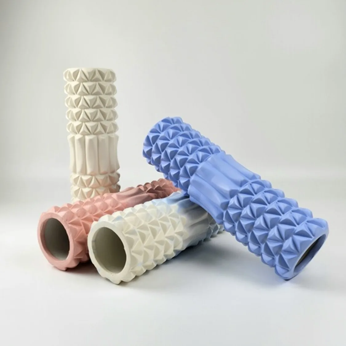 EVA 폼롤러 30cm 돌기 지압 마사지 필라테스 요가 스트레칭 미니 종아리 목 운동 홈트 | 톡딜