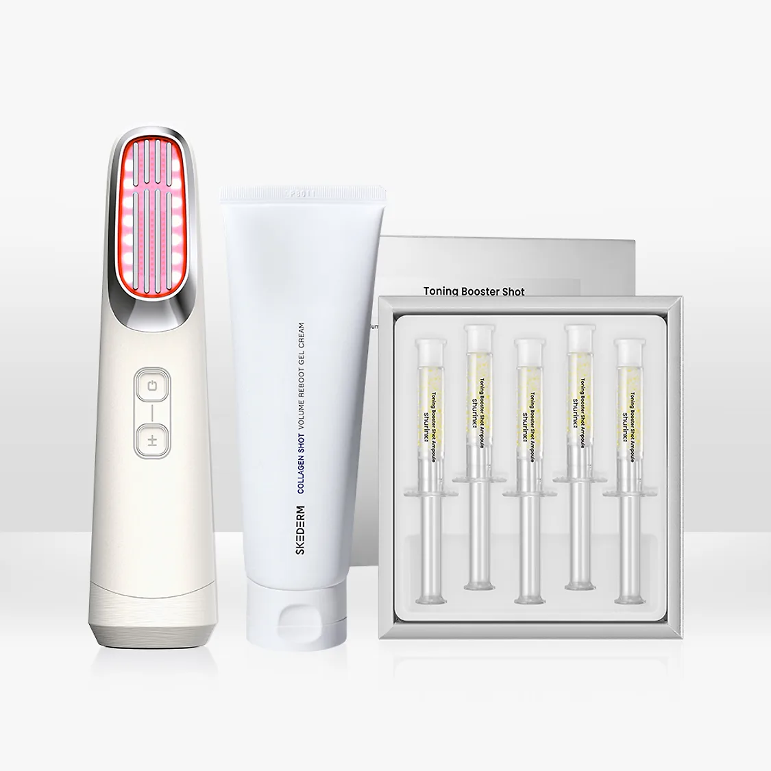 스케덤] 볼리움 1대 + 전용 젤크림 1개+부스터샷 앰플 1세트+쇼핑백 | 톡딜