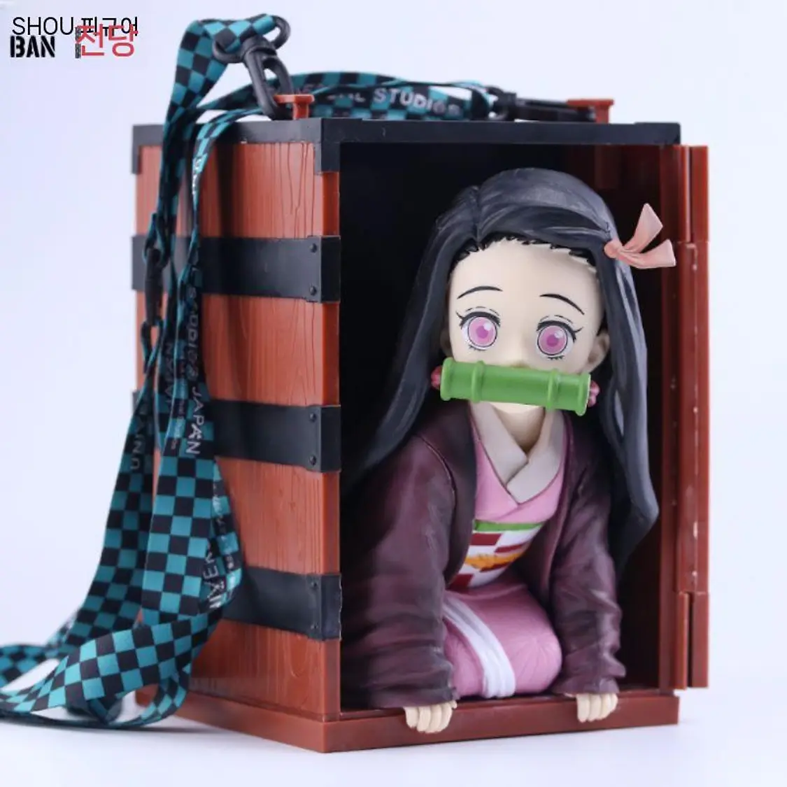 네즈코팝콘통 귀멸의칼날 네즈코 피규어 귀칼 팝콘통 세가 귀멸의 미니 버전 세트 탄지로 | 톡딜