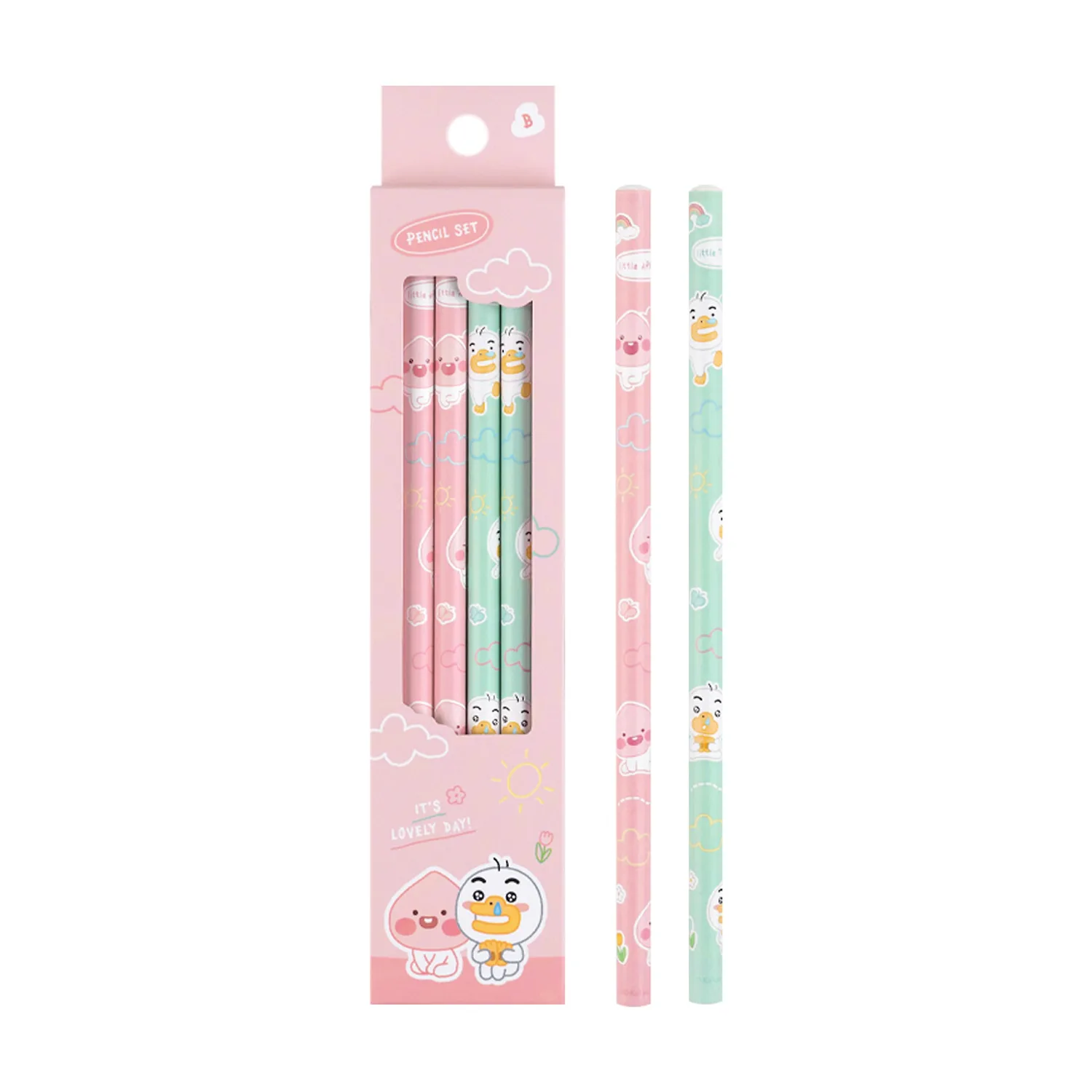Lovely 4-Strand Pencil Set Little Apitch Little Tube