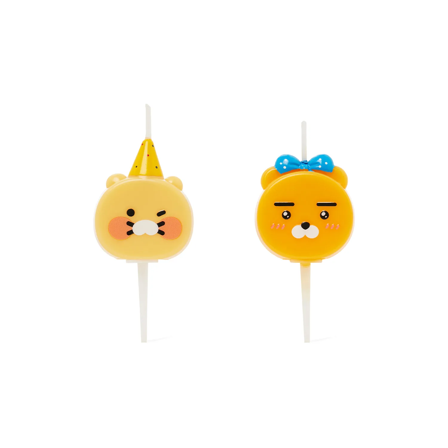 Bling Party Face Candle 2P Set_Rachun