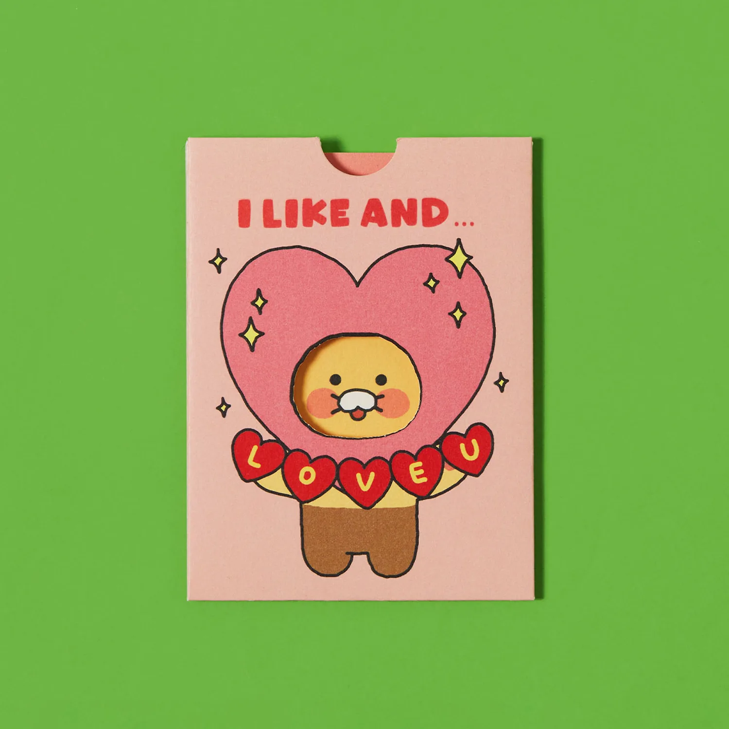 Costume Emotion Card (Love)_Chunsik