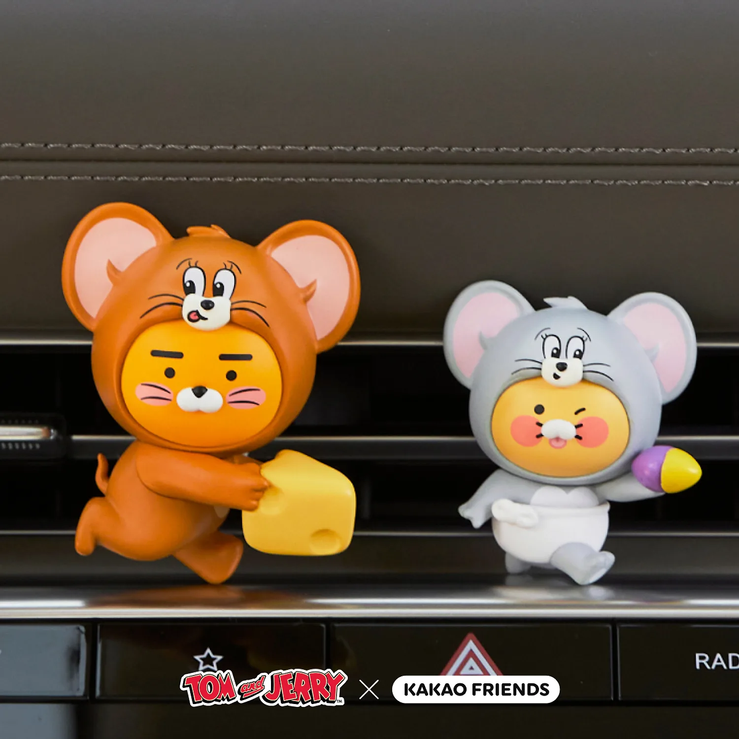 Tom and Jerry X Kakao Friends Car Air Freshener_Ryan Chunsik