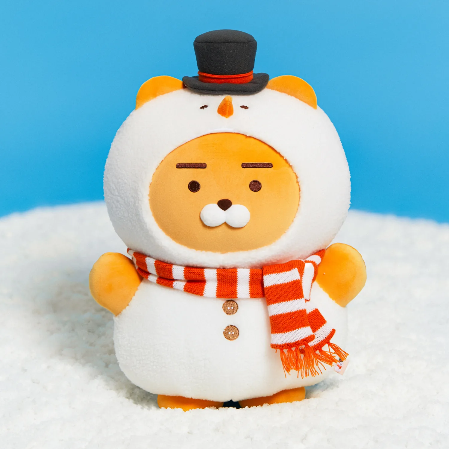 Poggle doll turned into a snowman_Ryan
