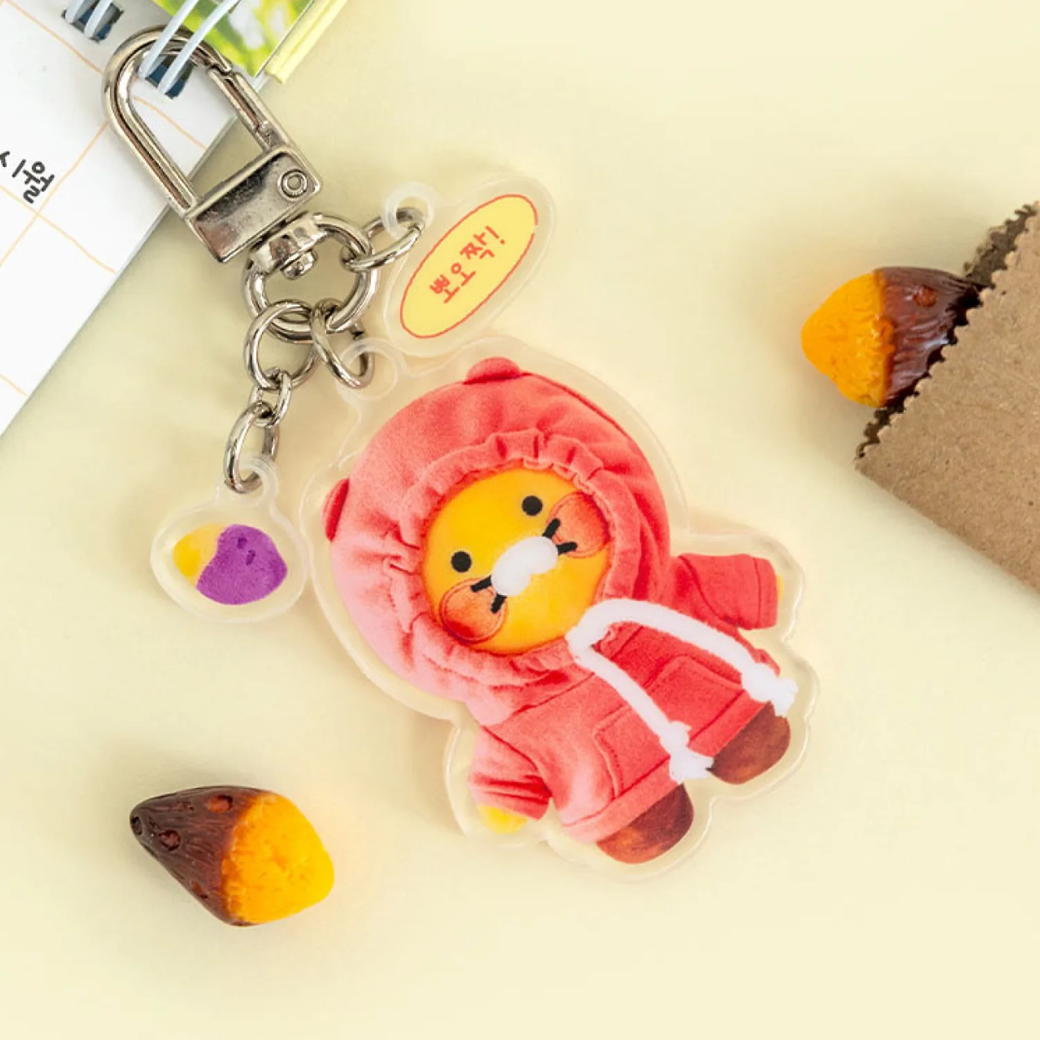 Spring ceremony photo form acrylic key ring hoodie spring meal