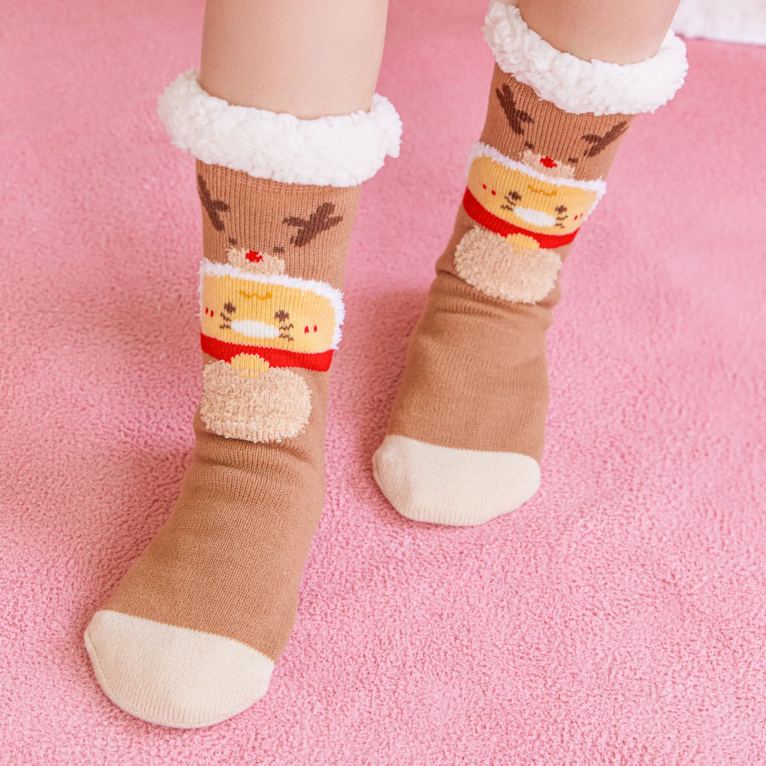 Merry Chunchristmas Rudolph Sleeping Socks_Baby Spring Meal