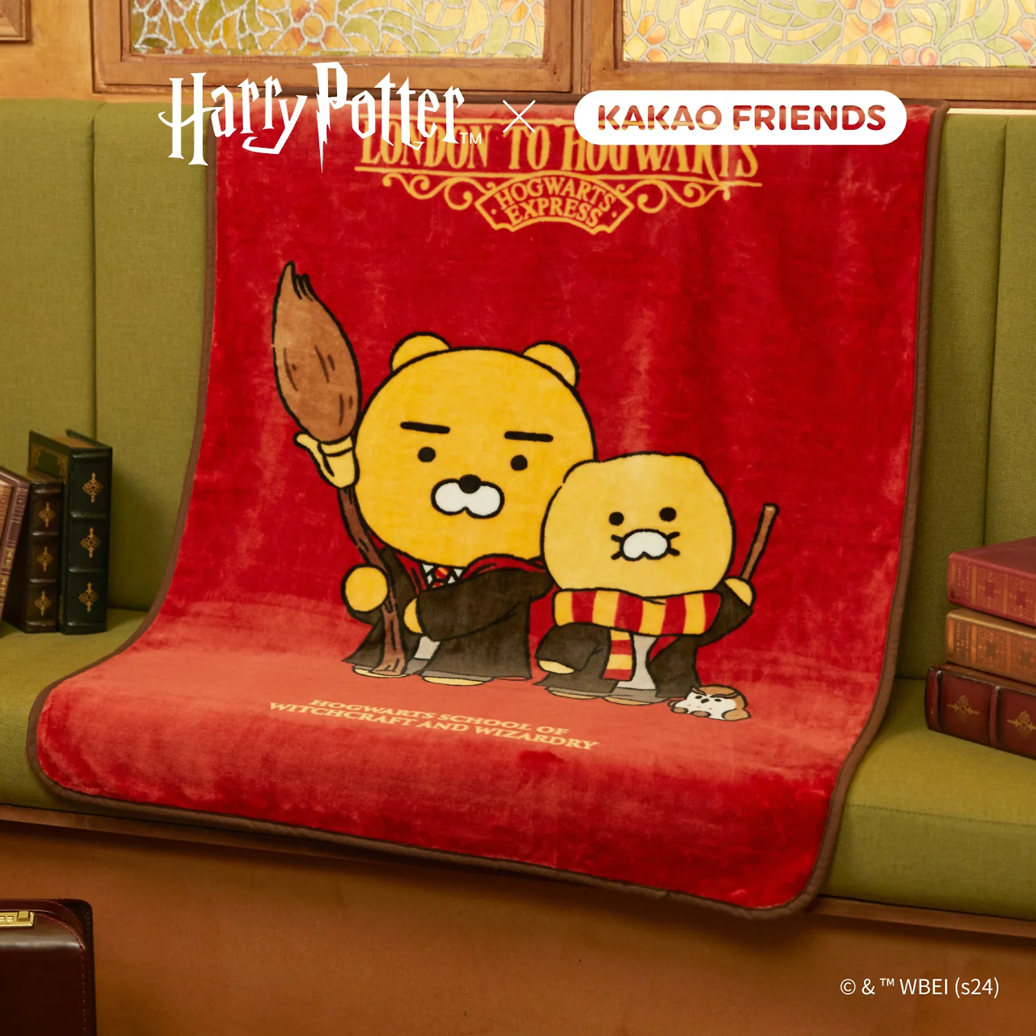 Harry Potter X Kakao Friends Blanket_Rachun