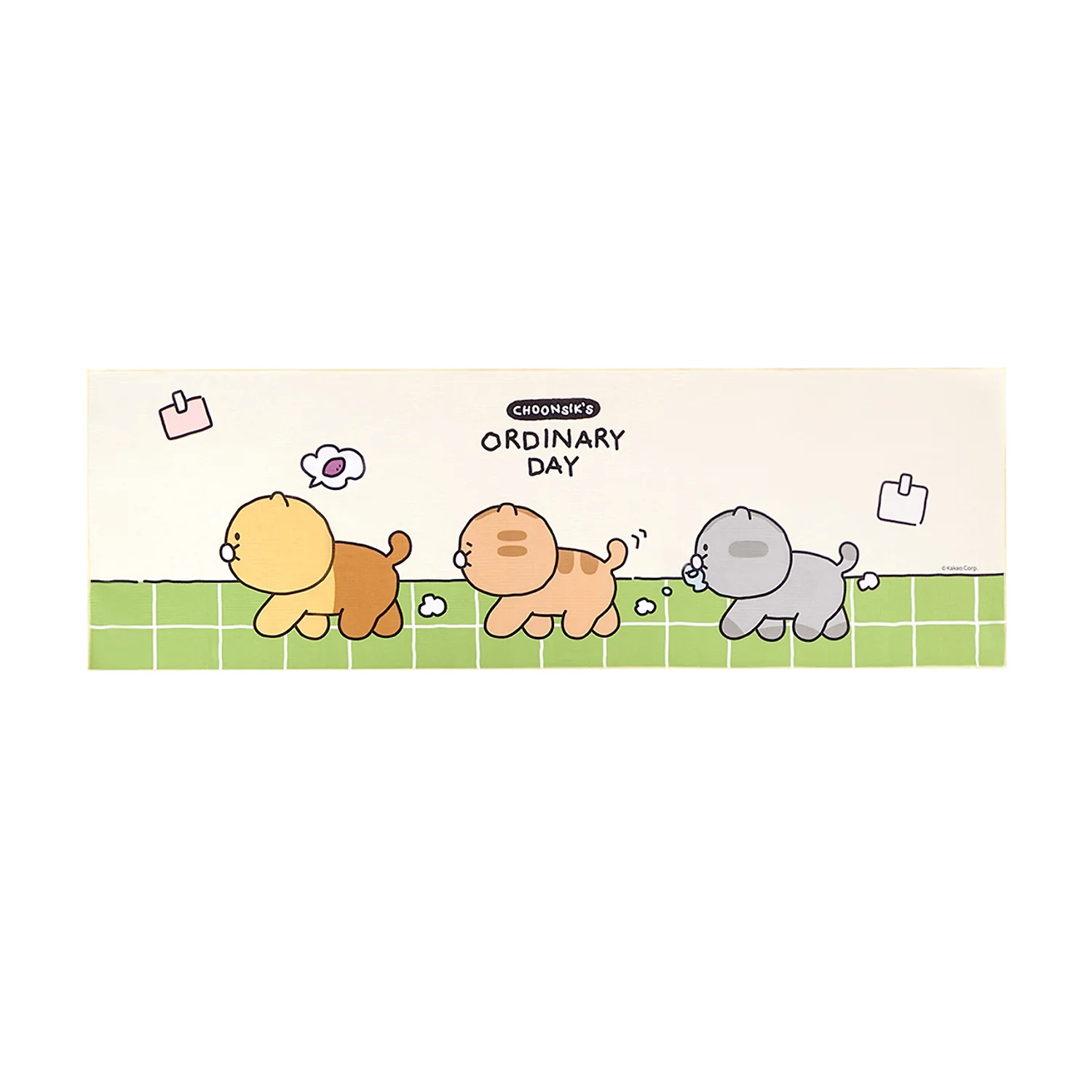 Chunsik’s daily yoga mat towel horizontal type