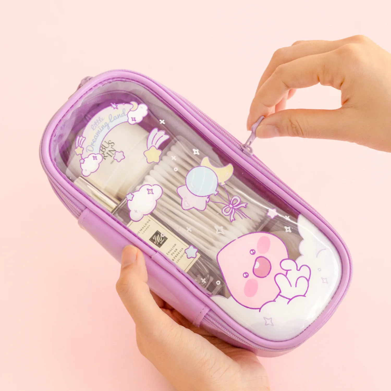 Dreaming Transparent Pouch Little Apeach