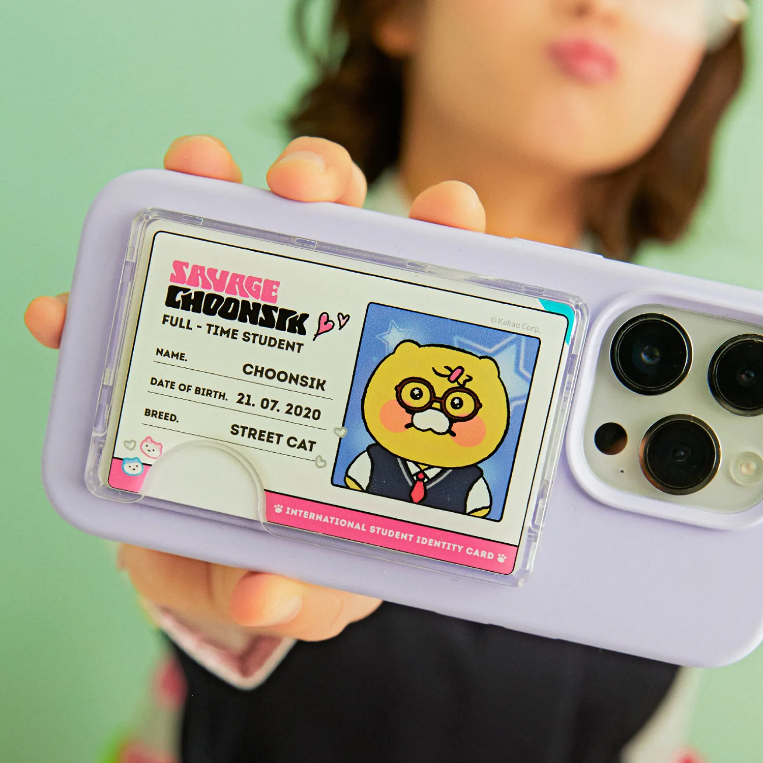 Savage Magsafe Card Holder Student ID_Chunsik