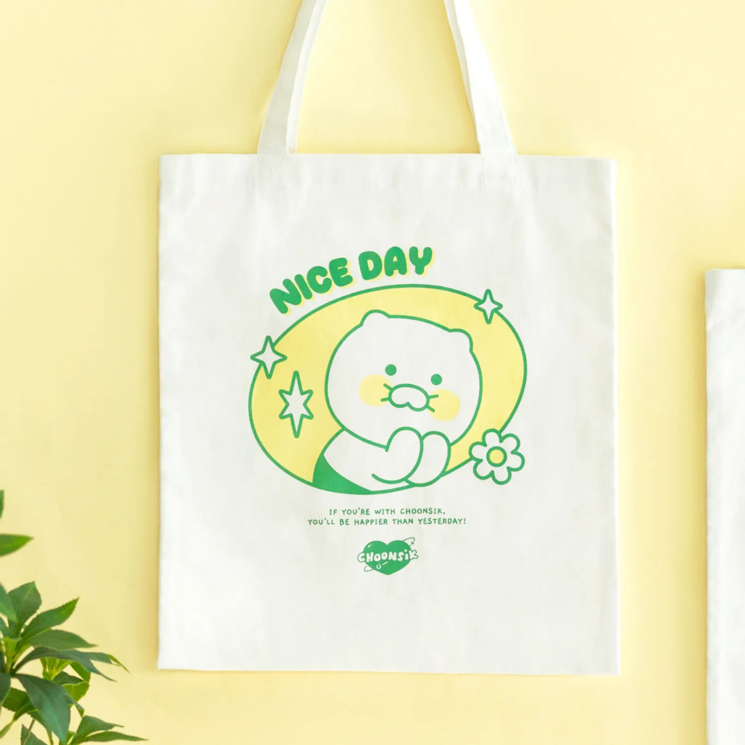 Seichi simple eco bag spring meal