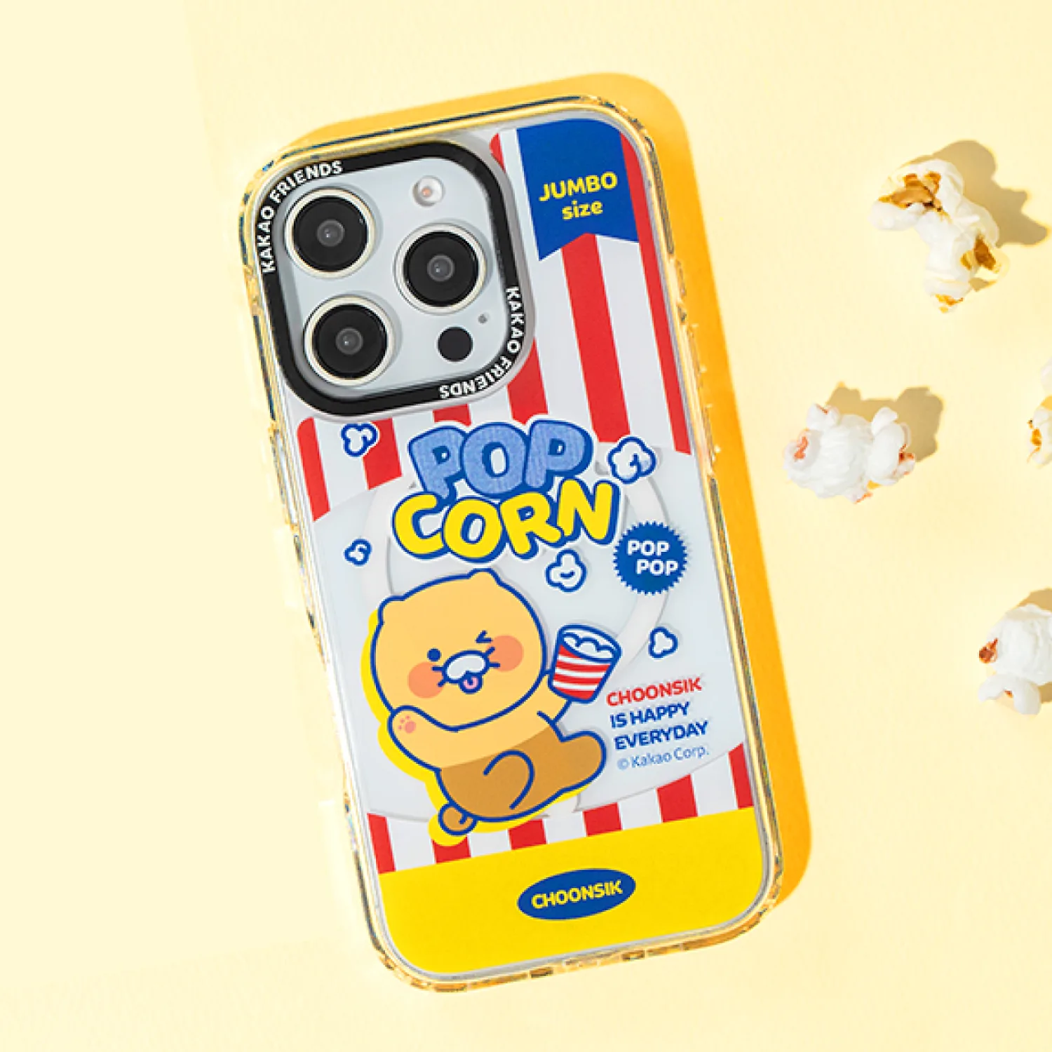Snack Clear Magnetic Case Spring Meal Popcorn