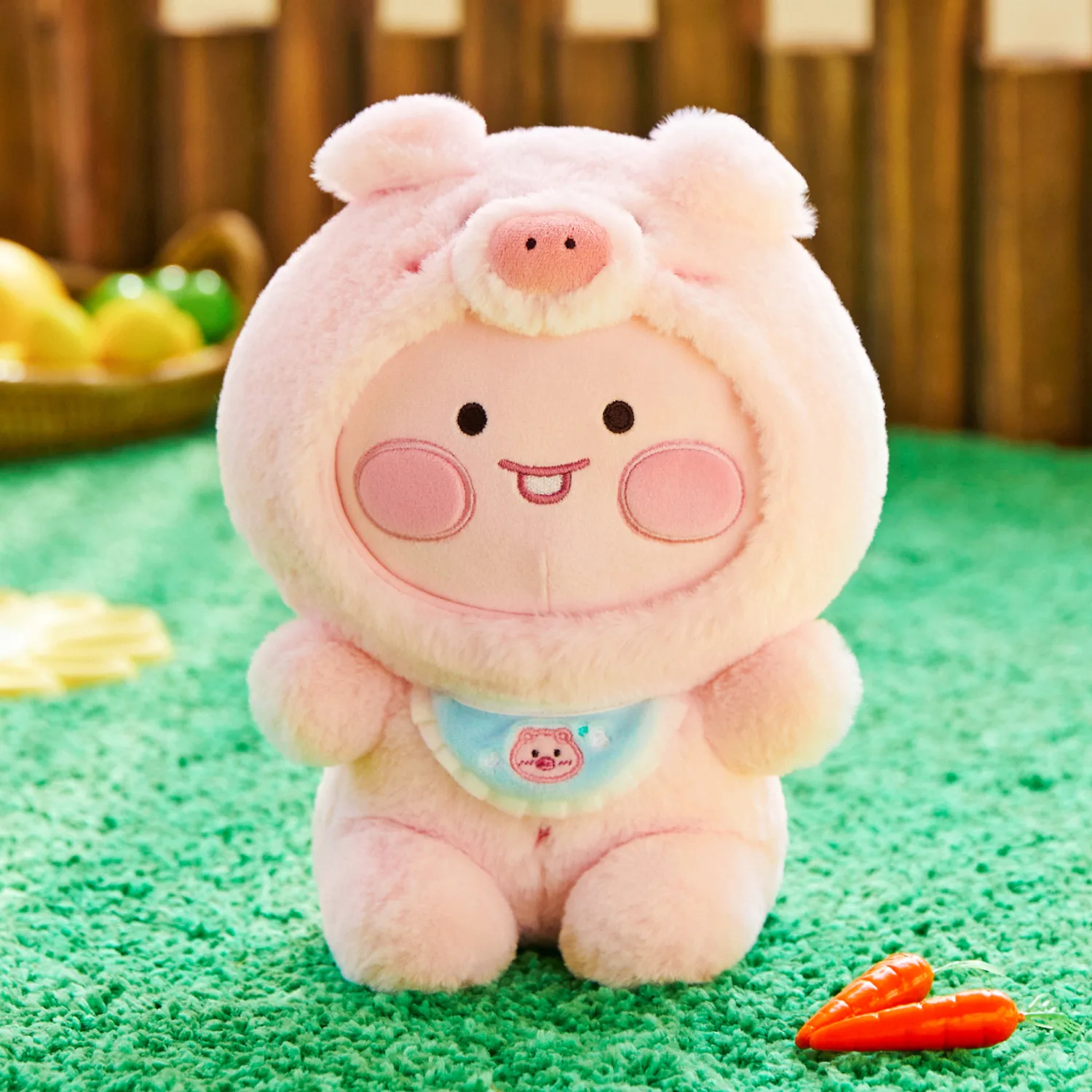 FRIENDZOO Pig doll_Little A-Peach