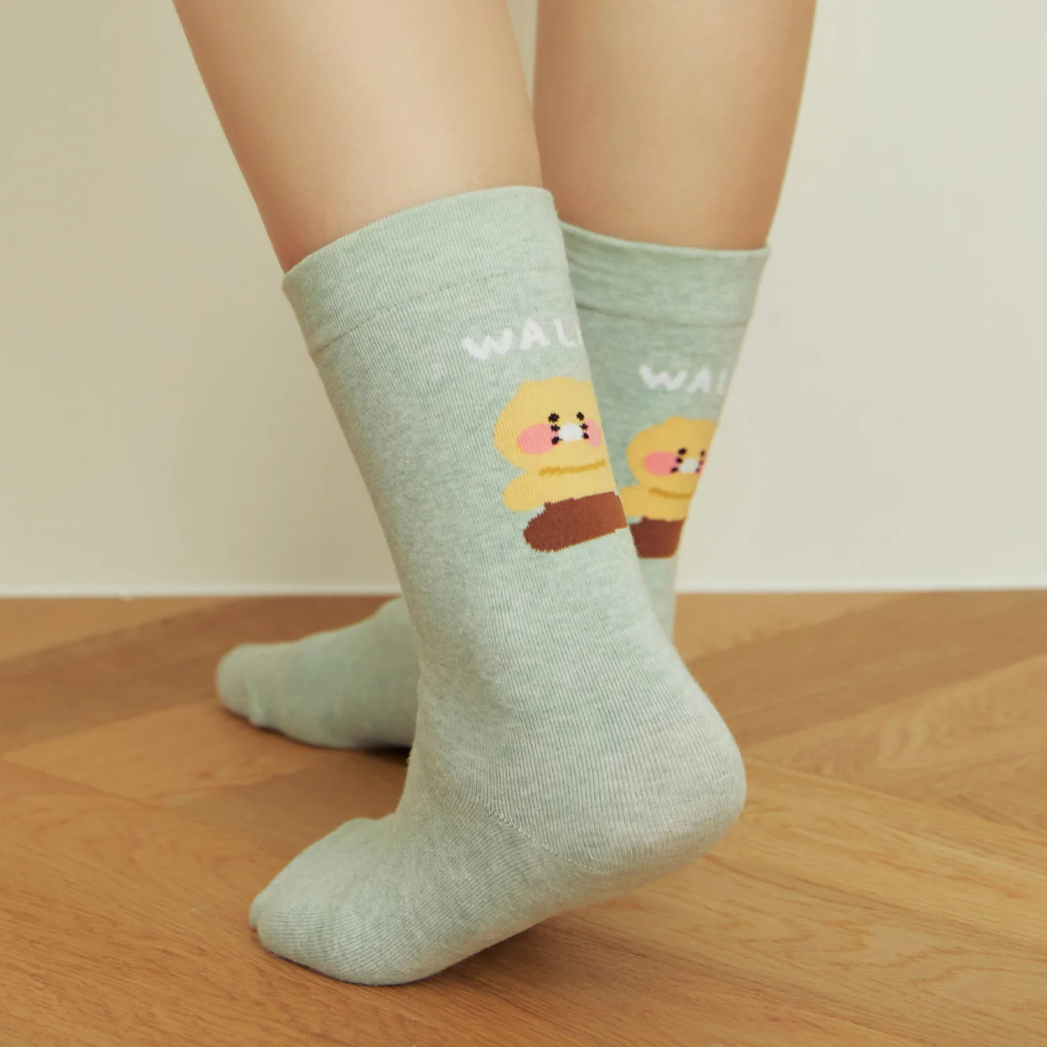 Daily Socks Melange Mint_Spring Meal