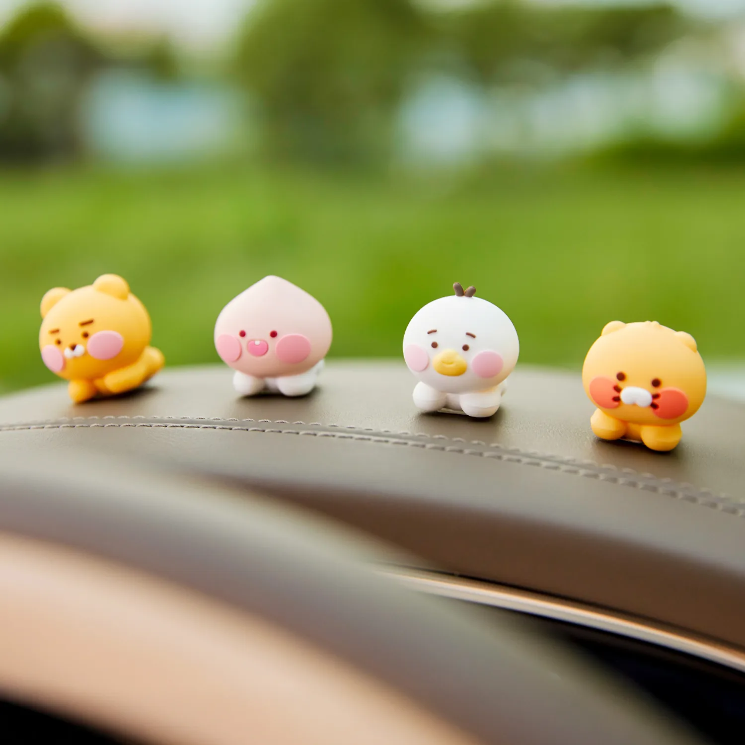 Little Friends Car Mini Deco Figure Set