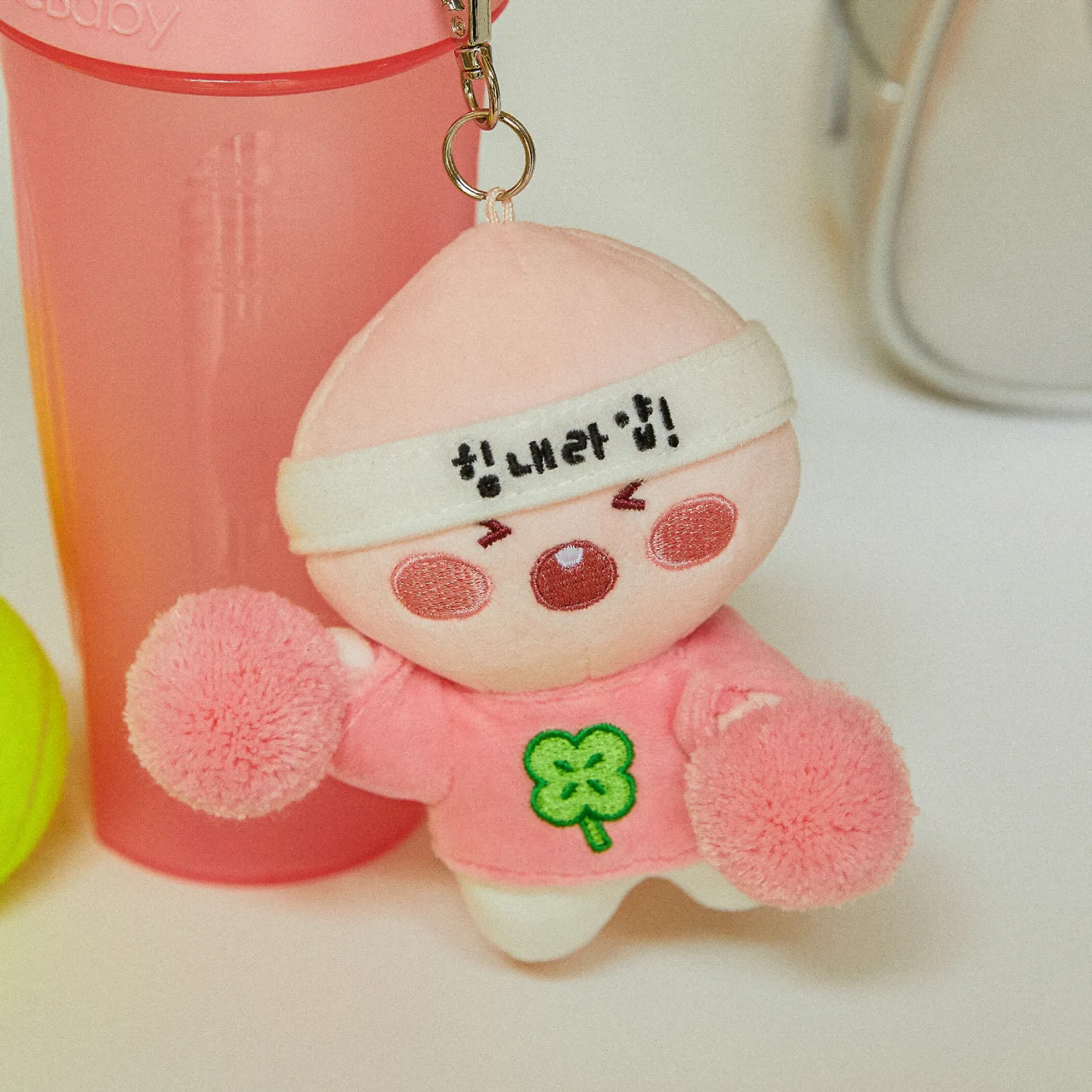 Cheer Up Keyring Doll_Little A-Peach