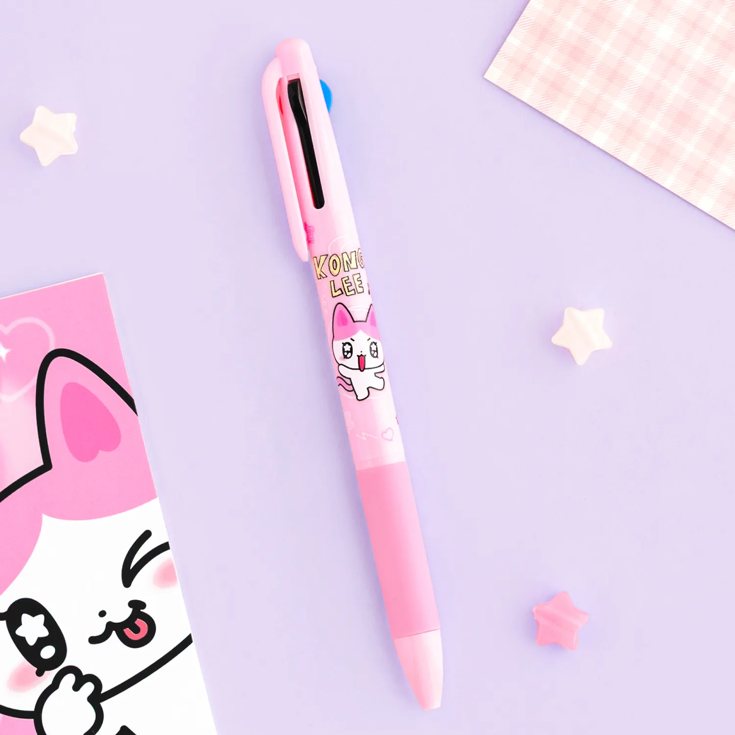 Golgolz 3 colors ballpoint pen Kongi