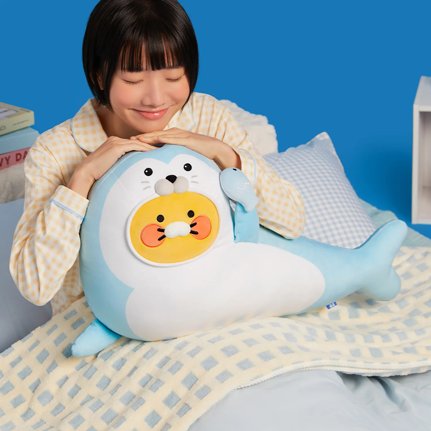 FRIENDZOO Seal Body Pillow_Spring Eclipse