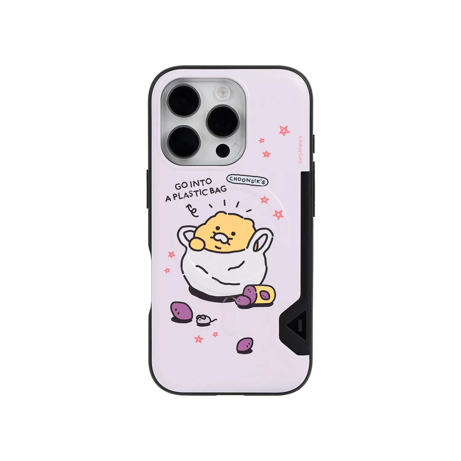 Dale Li2 card magnetic case spring sik plastic bag