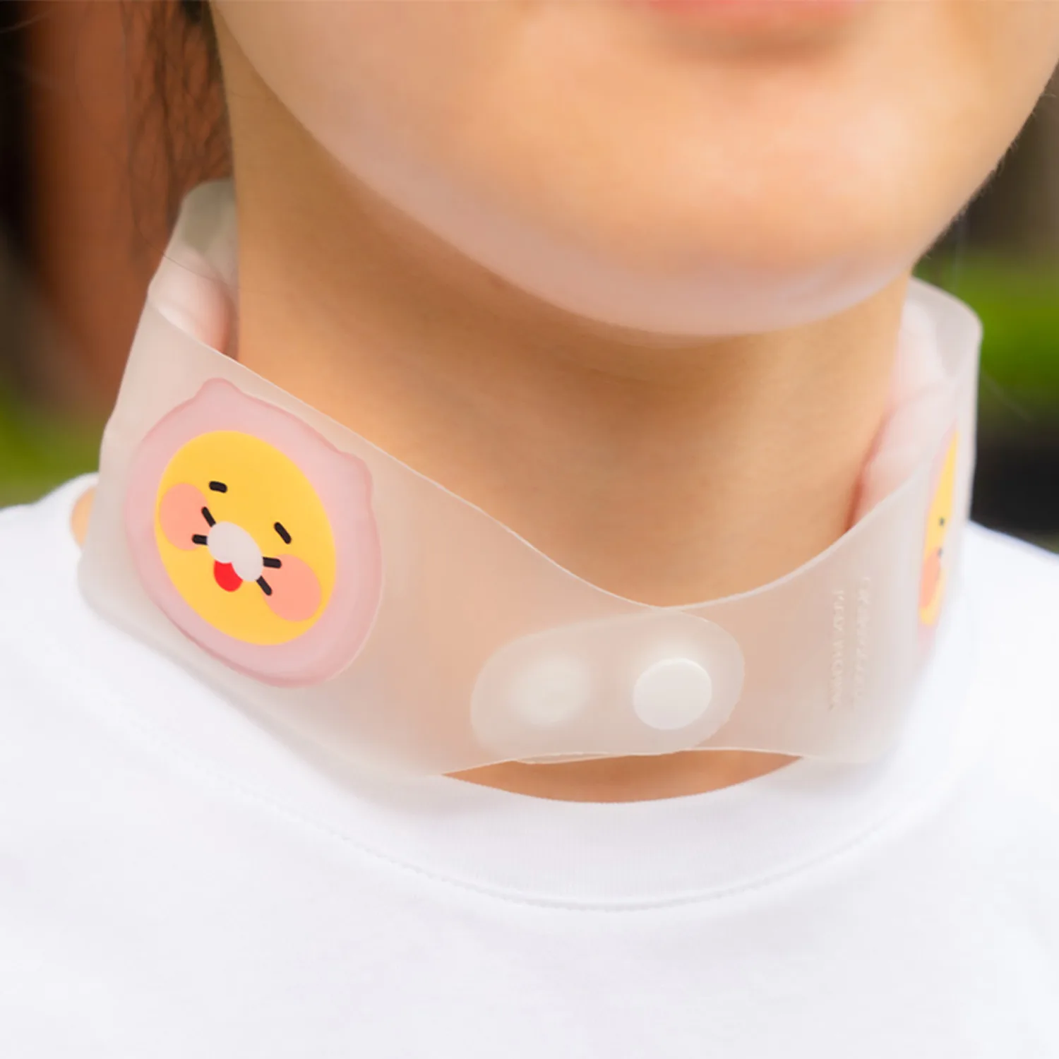 Ice Wide Neck Cooler Band_Pink Chunsik