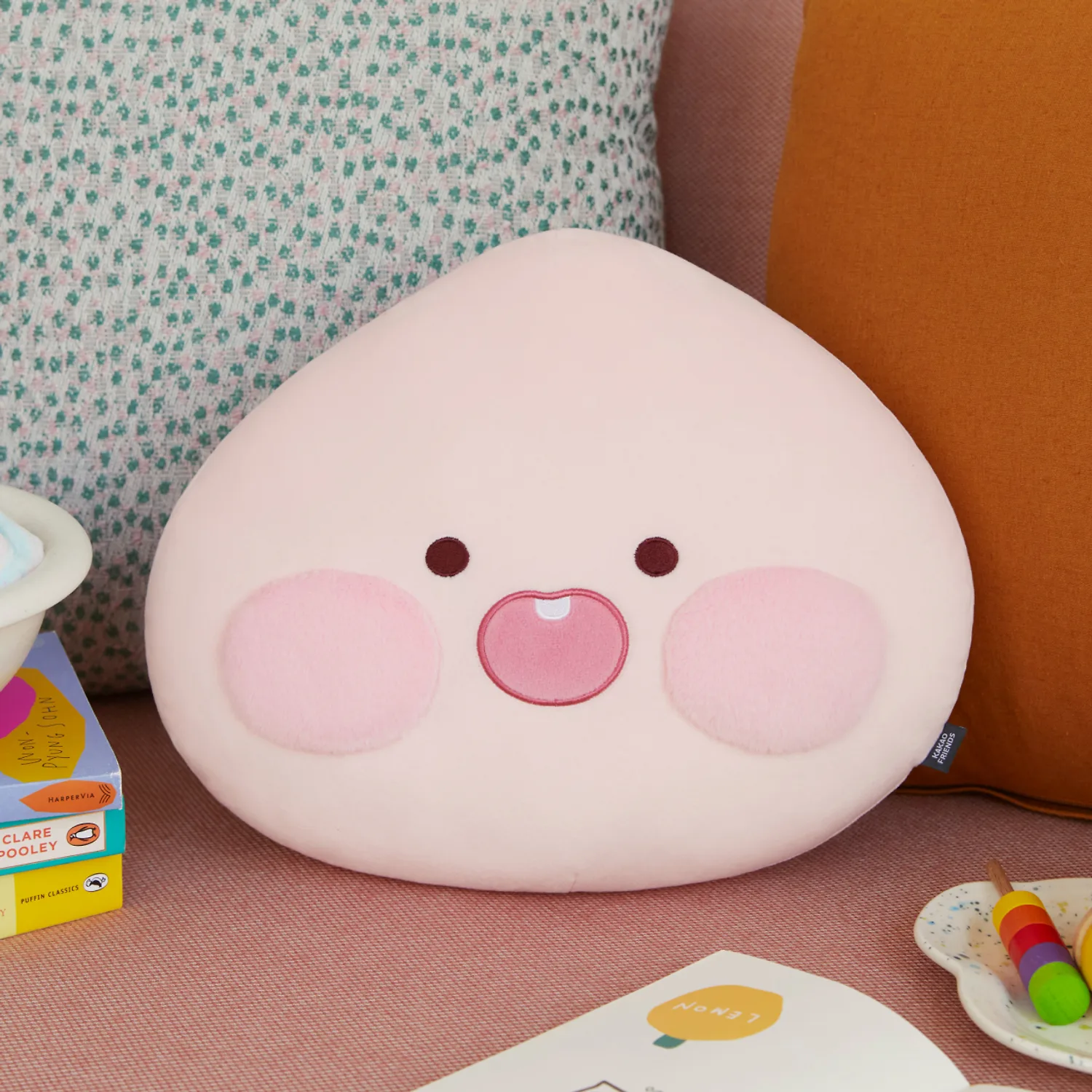 Baby Dreaming Ball Balgre Face Cushion_Apeach