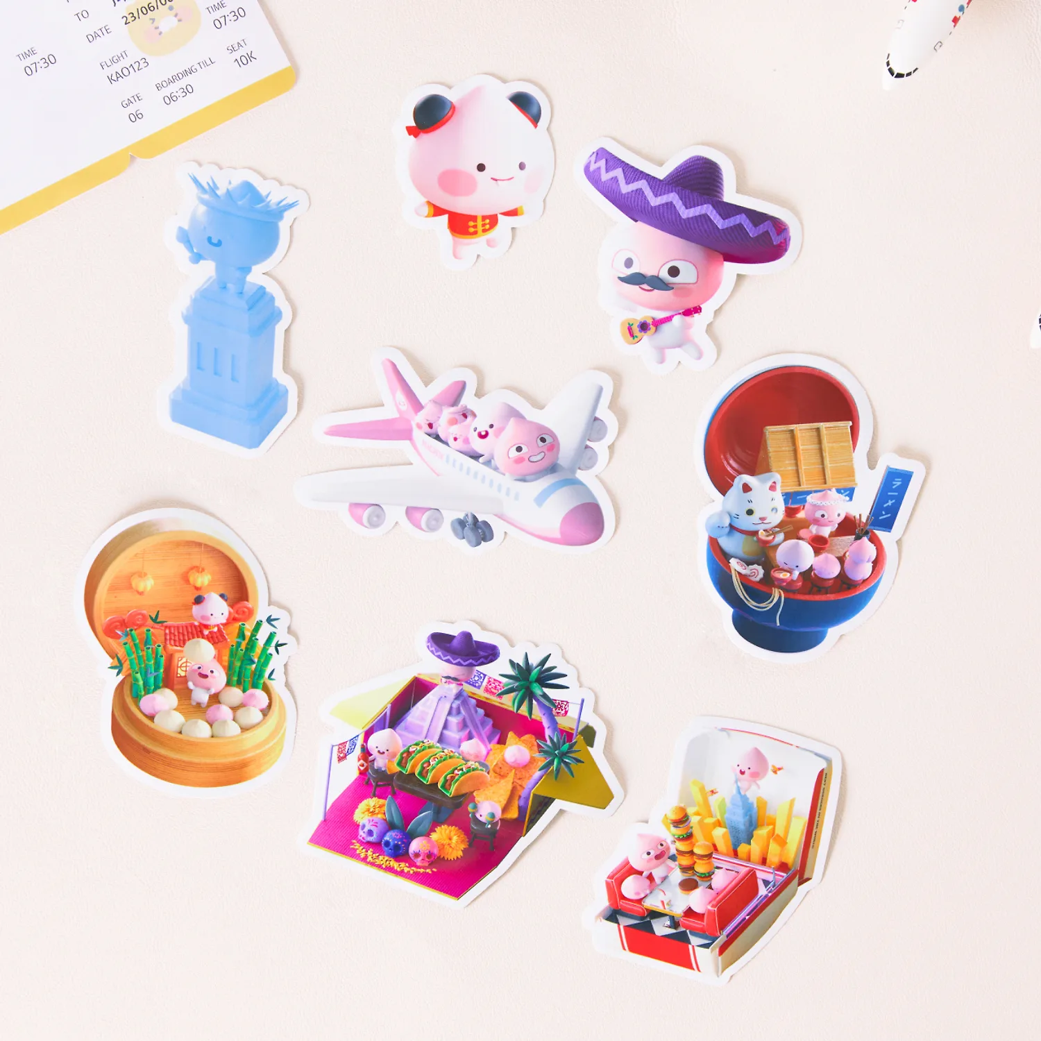 Apeach’s Imagination Tour Sticker