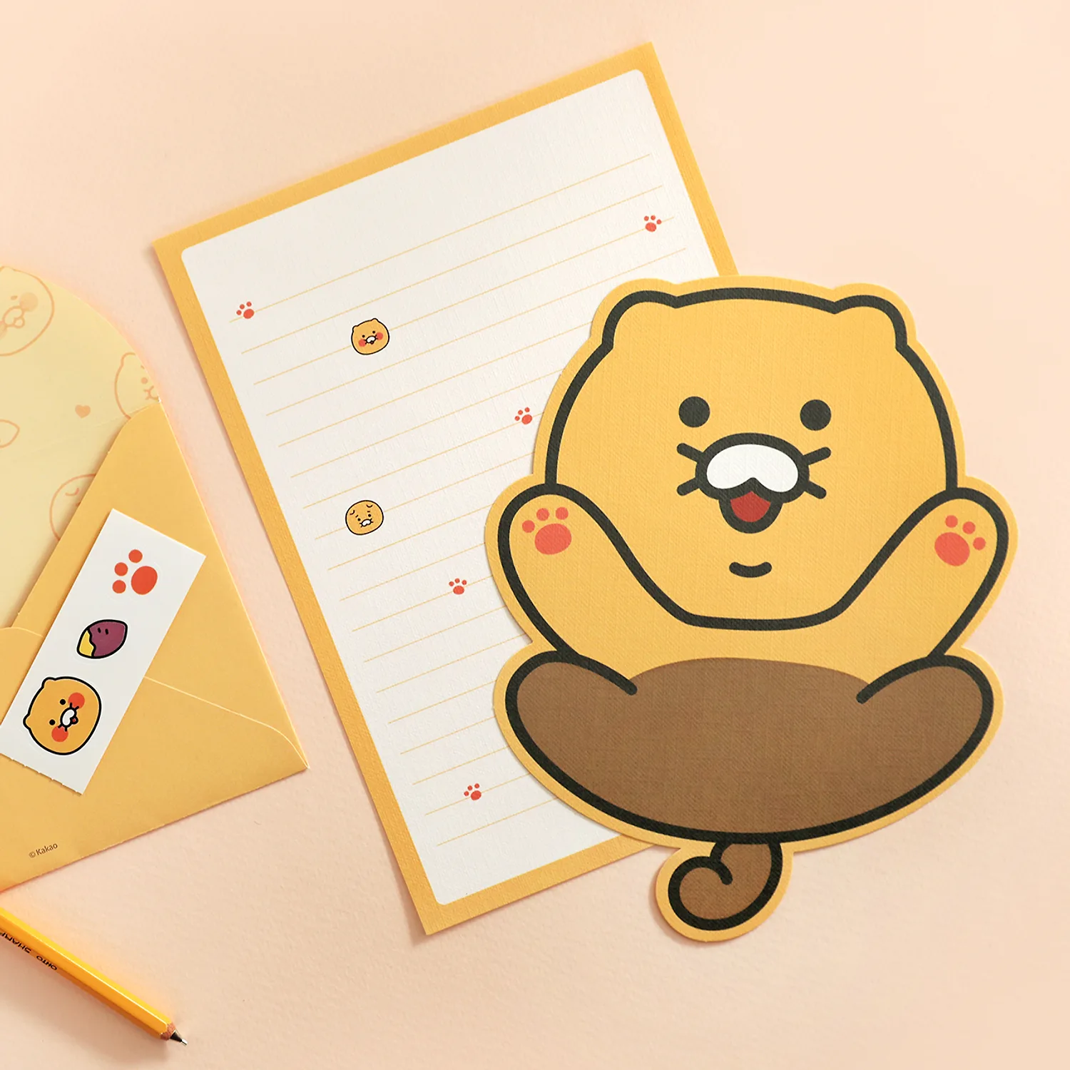Spring ceremony in a letter envelope