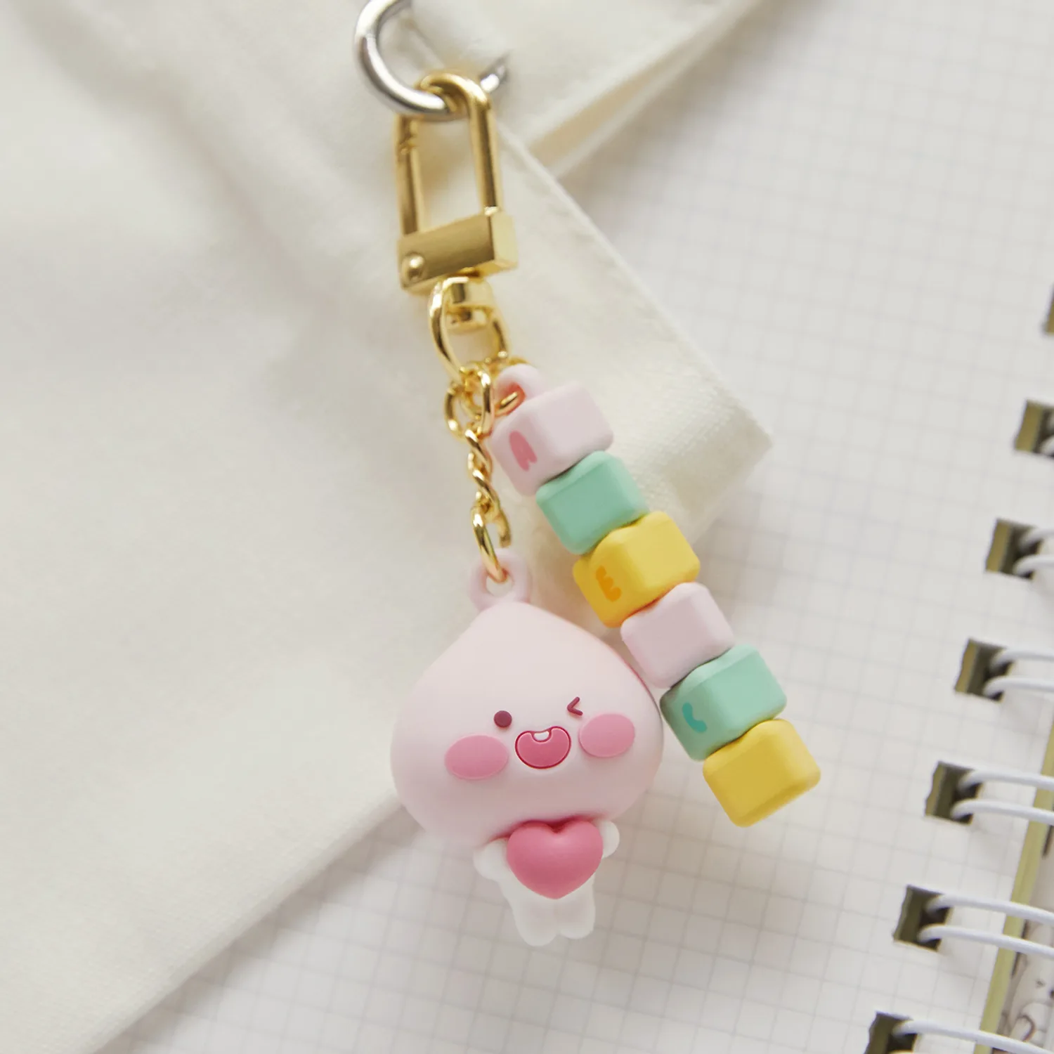 Cube Figure Keyring_Little Apeach