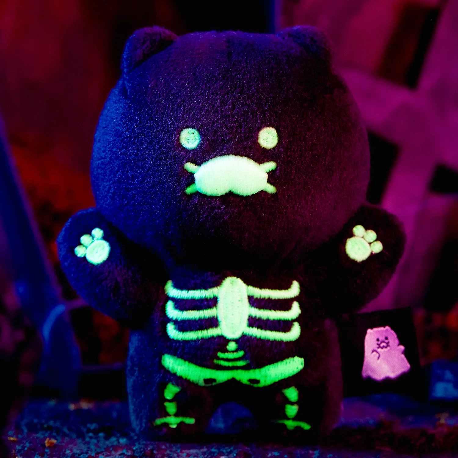 Nyanyang Special Glow-in-the-Dark Skull Keyring Doll_Chunsik