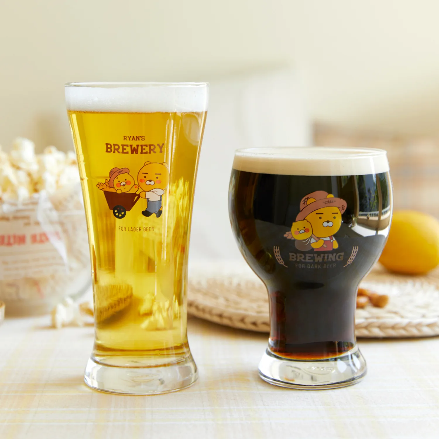 Mixed beer mug 2P set_Ryan Chunsik
