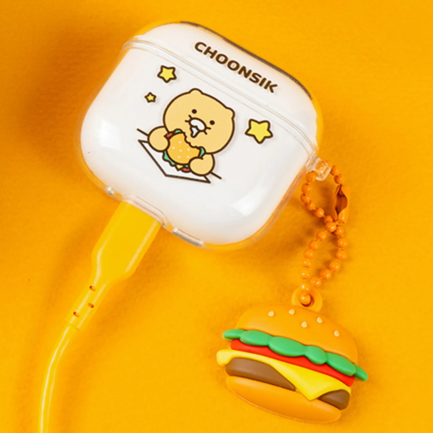 Lucky Burger AirPods 4 Case_Chunsik Hamburger