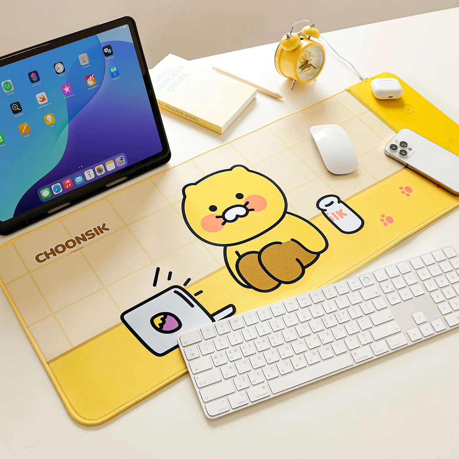 Wireless Charging Long Pad_Yellow