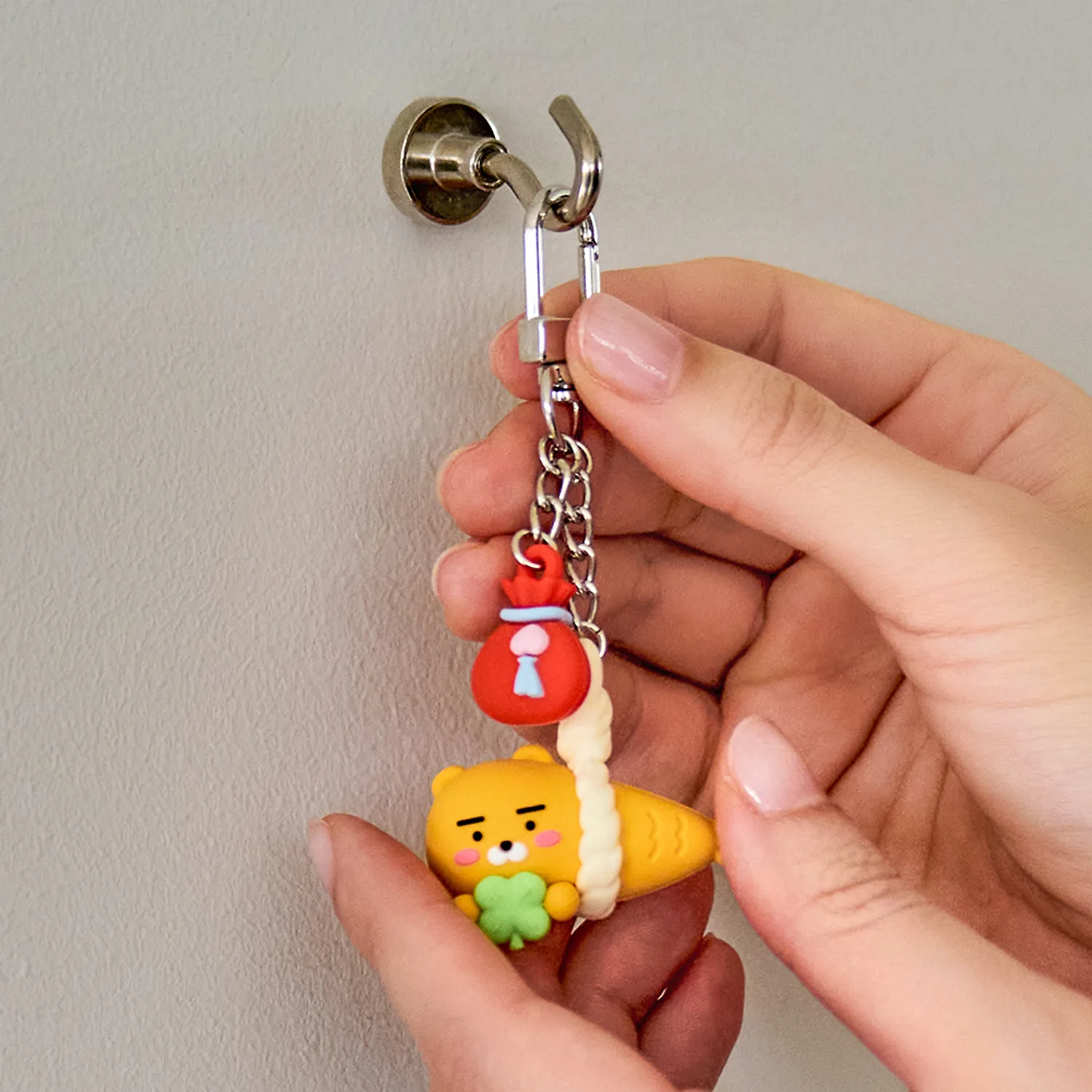 Evil Pollock Figure Key Ring_Ryan