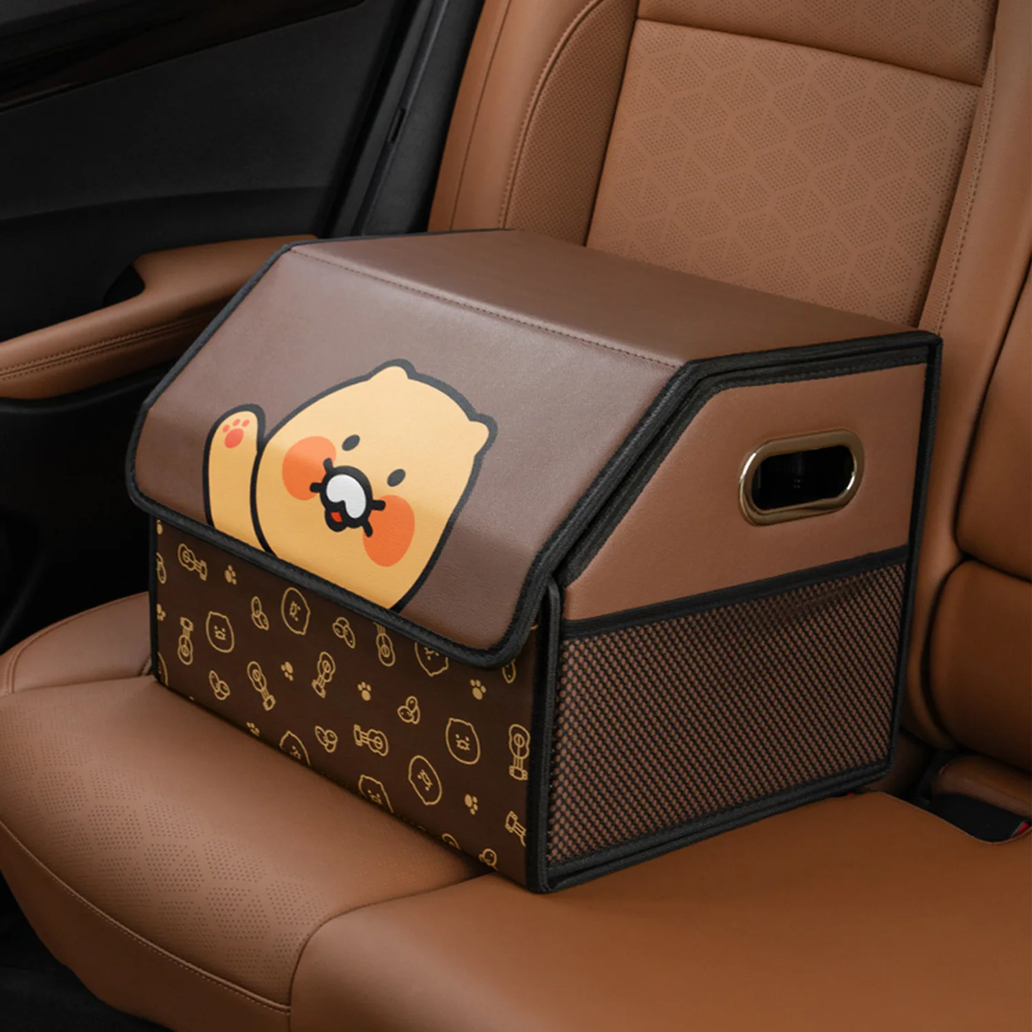 Kakao Friends Clear Car Trunk Storage Box Small